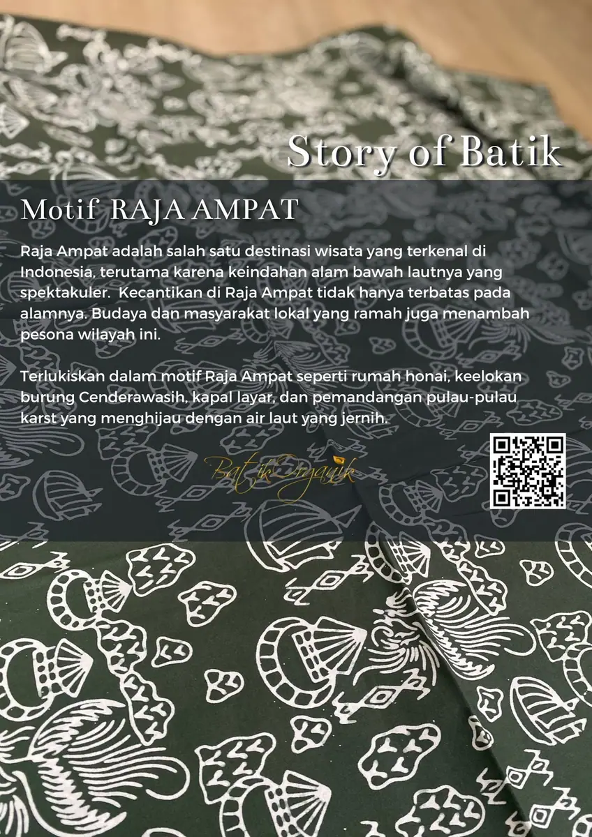 Motif Etnik Raja Ampat