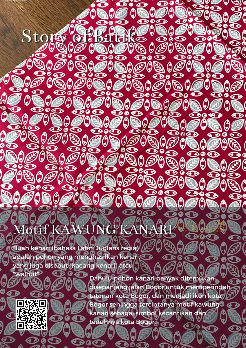 Motif Kawung Kenari